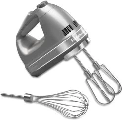 KitchenAid 7-Speed Ultra Power Hand Mixer - Contour Silver