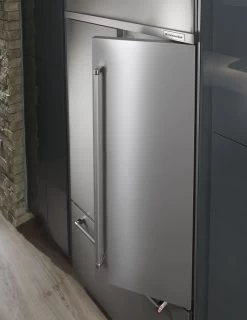 KitchenAid® 24.2 Cu. Ft. Stainless Steel Built In French Door Refrigerator -Professional Kitchen Appliance Store kbfn502ess4