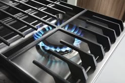 KitchenAid® 36" Stainless Steel Gas Downdraft Cooktop -Professional Kitchen Appliance Store kcgd506gss2