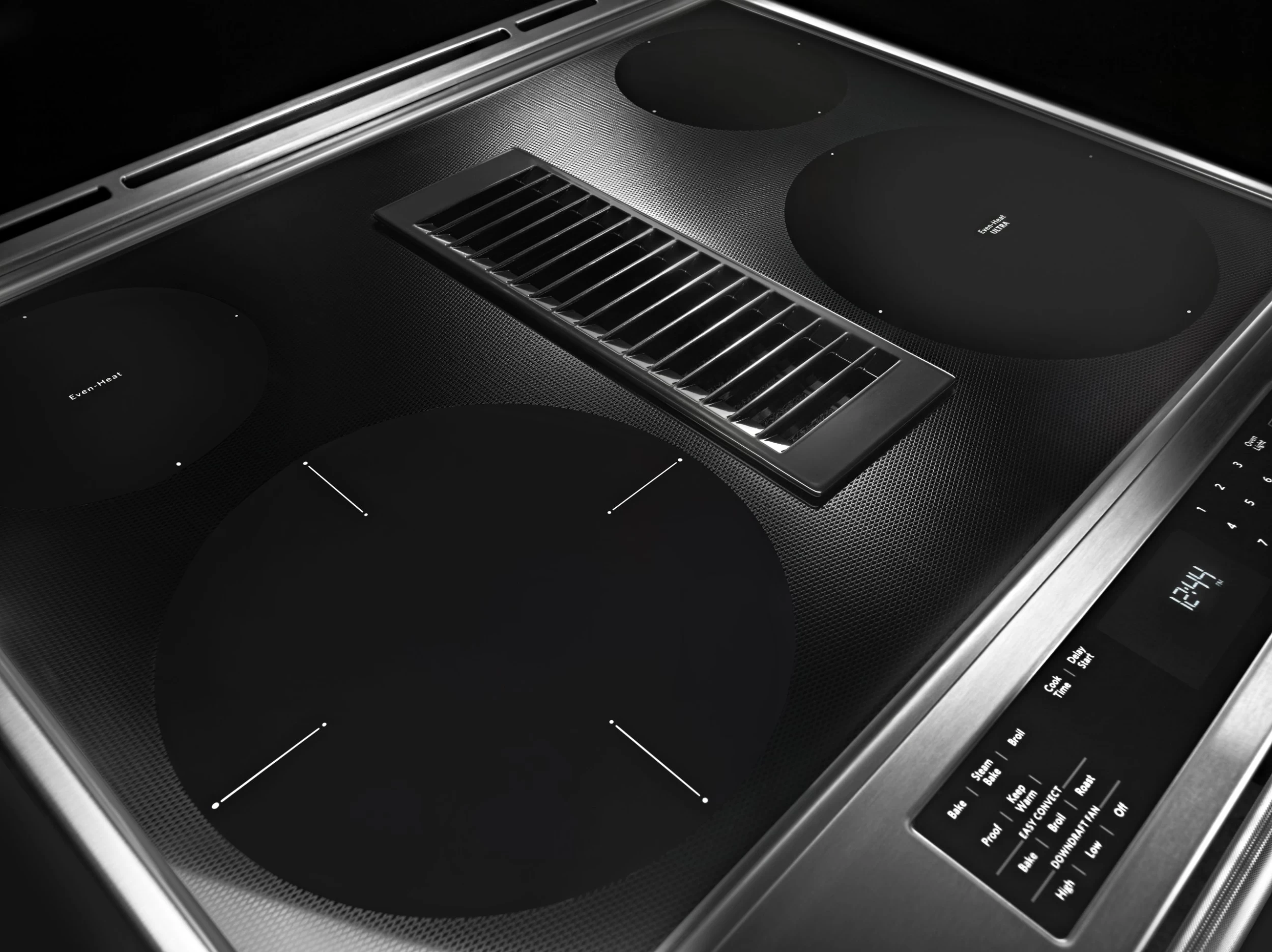 KitchenAid® 30" Stainless Steel Slide In Electric Downdraft Range 4 KitchenAid® 30" Stainless Steel Slide In Electric Downdraft Range - Image 2