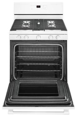 Maytag® 30" White Freestanding Gas Range -Professional Kitchen Appliance Store mgr6600fw3