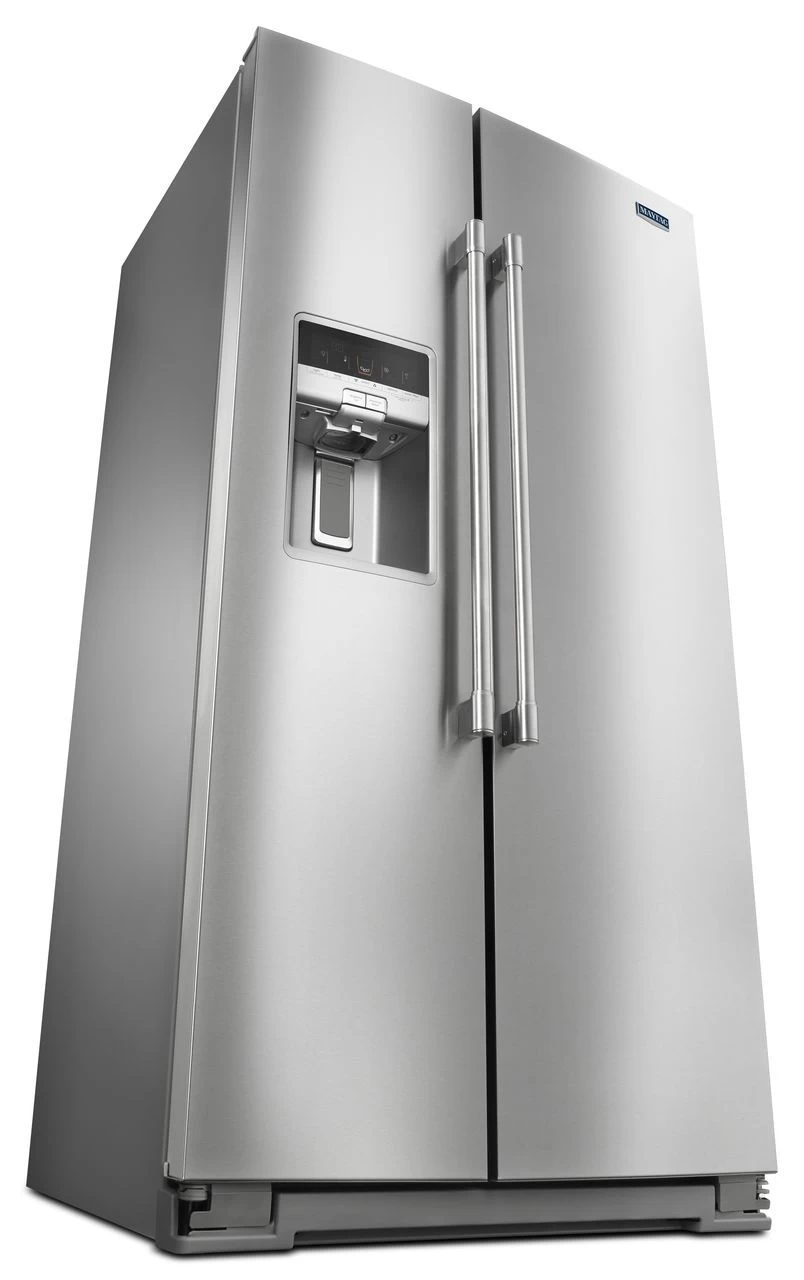 Maytag® 20.6 Cu. Ft. Fingerprint Resistant Stainless Steel Counter Depth Side By Side Refrigerator 4 Maytag® 20.6 Cu. Ft. Fingerprint Resistant Stainless Steel Counter Depth Side By Side Refrigerator - Image 2