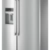 Maytag® 20.6 Cu. Ft. Fingerprint Resistant Stainless Steel Counter Depth Side By Side Refrigerator -Professional Kitchen Appliance Store msc21c6mfz4