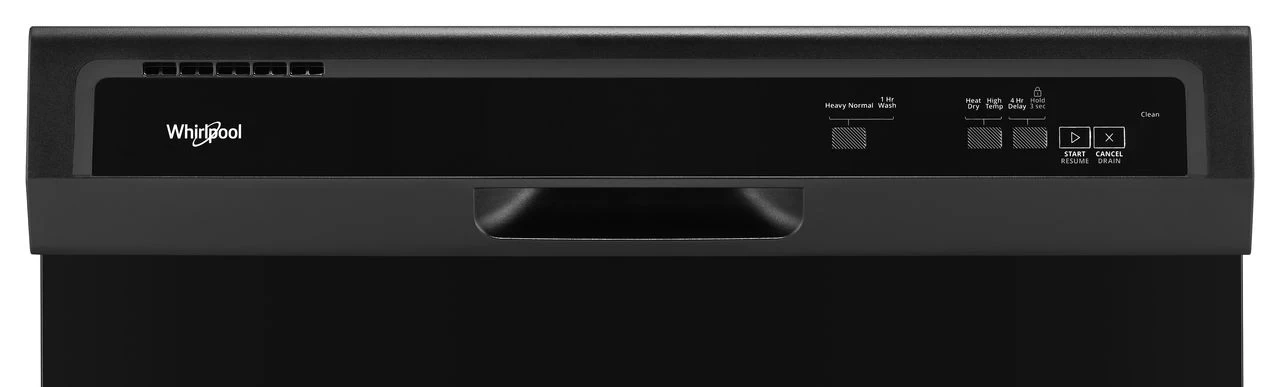 Whirlpool® 24" Built In Dishwasher-Black 3 Whirlpool® 24" Built In Dishwasher-Black