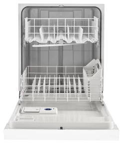 Whirlpool® 24" Built In Dishwasher-White -Professional Kitchen Appliance Store wdf330pahw54 1