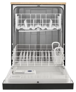 Whirlpool® 24" Portable Dishwasher-Black -Professional Kitchen Appliance Store wdp370pahb3