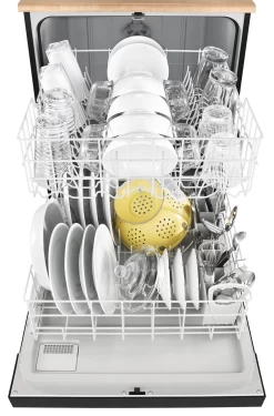 Whirlpool® 24" Portable Dishwasher-Black -Professional Kitchen Appliance Store wdp370pahb5