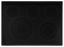 Whirlpool® 30" Free Standing Double Oven Electric Range-Black Ice -Professional Kitchen Appliance Store wge745c0fe3