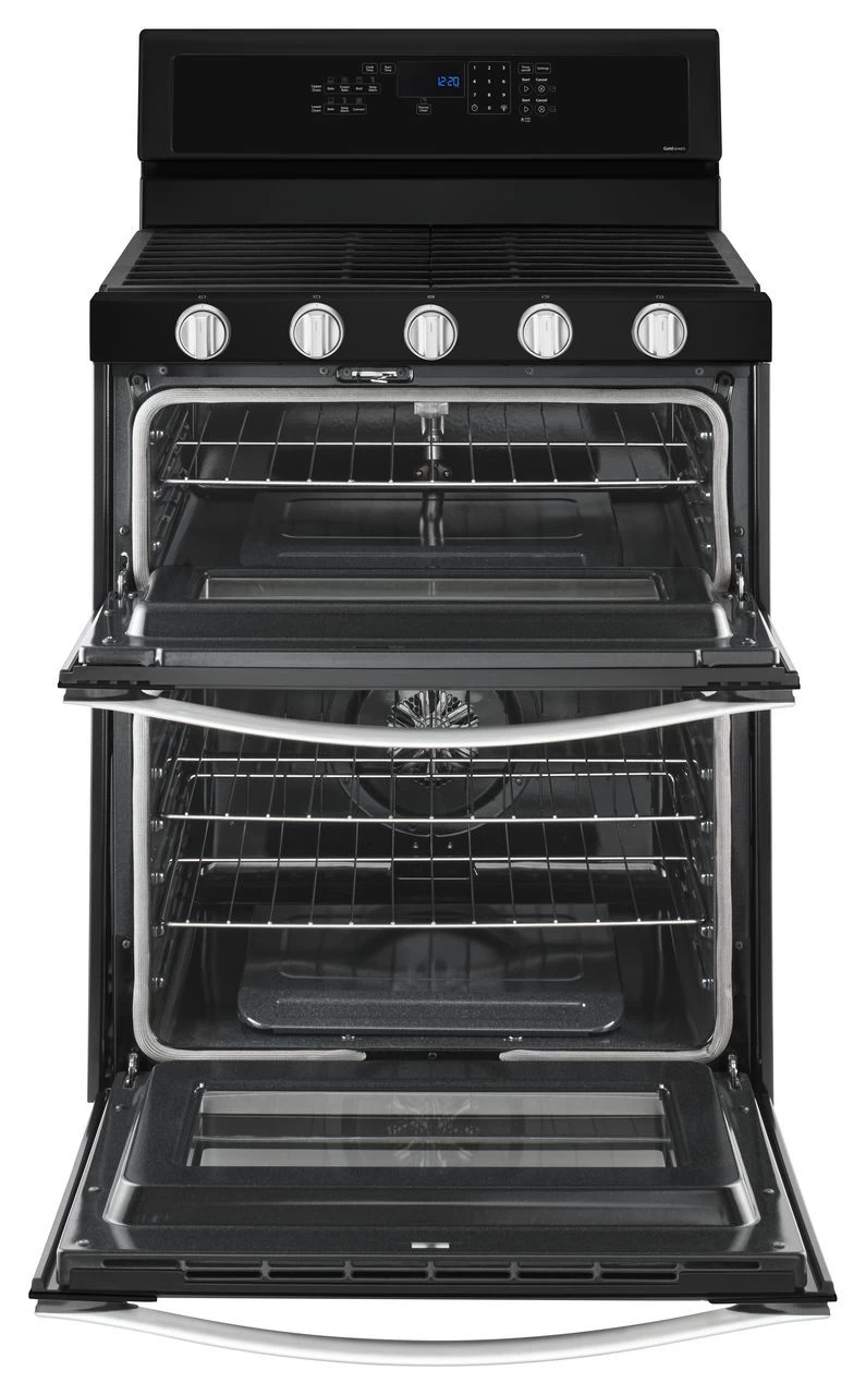 Whirlpool® 30" Black Ice Freestanding Gas Double Oven 5 Whirlpool® 30" Black Ice Freestanding Gas Double Oven - Image 3