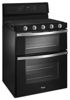 Whirlpool® 30" Black Ice Freestanding Gas Double Oven 11 Whirlpool® 30" Black Ice Freestanding Gas Double Oven -Professional Kitchen Appliance Store wgg745s0fe4