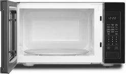 Whirlpool® 1.6 Cu. Ft. Black Countertop Microwave -Professional Kitchen Appliance Store wmc30516hb3