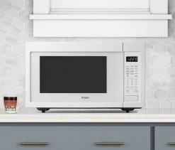 Whirlpool® 1.6 Cu. Ft. White Countertop Microwave