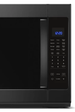 Whirlpool® 2.1 Cu. Ft. Black Over The Range Microwave -Professional Kitchen Appliance Store wmh53521hb2