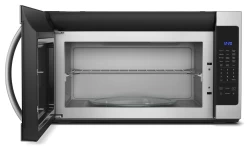 Whirlpool® 2.1 Cu. Ft. Fingerprint Resistant Stainless Steel Over The Range Microwave -Professional Kitchen Appliance Store wmh53521hz1