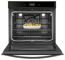 Whirlpool® 30" Print Resist Black Stainless Electric Built In Single Oven -Professional Kitchen Appliance Store wos72ec0hv5