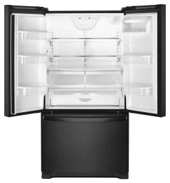 Whirlpool® 20 Cu. Ft. Wide Counter Depth French Door Refrigerator-Black -Professional Kitchen Appliance Store wrf540cwhb1