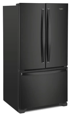 Whirlpool® 20 Cu. Ft. Wide Counter Depth French Door Refrigerator-Black -Professional Kitchen Appliance Store wrf540cwhb3