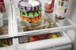 Whirlpool® 20 Cu. Ft. Wide Counter Depth French Door Refrigerator-White 14 Whirlpool® 20 Cu. Ft. Wide Counter Depth French Door Refrigerator-White -Professional Kitchen Appliance Store wrf540cwhw5