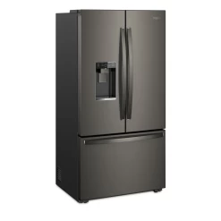 Whirlpool® 24 Cu. Ft. Wide Counter Depth French Door Refrigerator-Fingerprint Resistant Stainless Steel -Professional Kitchen Appliance Store wrf954cihv