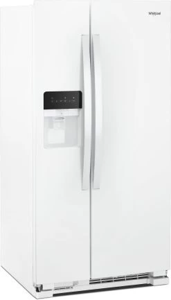 Whirlpool® 25 Cu. Ft. White Side-By-Side Refrigerator -Professional Kitchen Appliance Store wrs315sdhw2