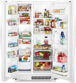 Whirlpool® 25.1 Cu. Ft. Side-By-Side Refrigerator-White 12 Whirlpool® 25.1 Cu. Ft. Side-By-Side Refrigerator-White -Professional Kitchen Appliance Store wrs315snhw4