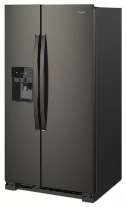 Whirlpool® 21.4 Cu. Ft. Black Stainless Side-by-Side Refrigerator 11 Whirlpool® 21.4 Cu. Ft. Black Stainless Side-by-Side Refrigerator -Professional Kitchen Appliance Store wrs321sdhv8