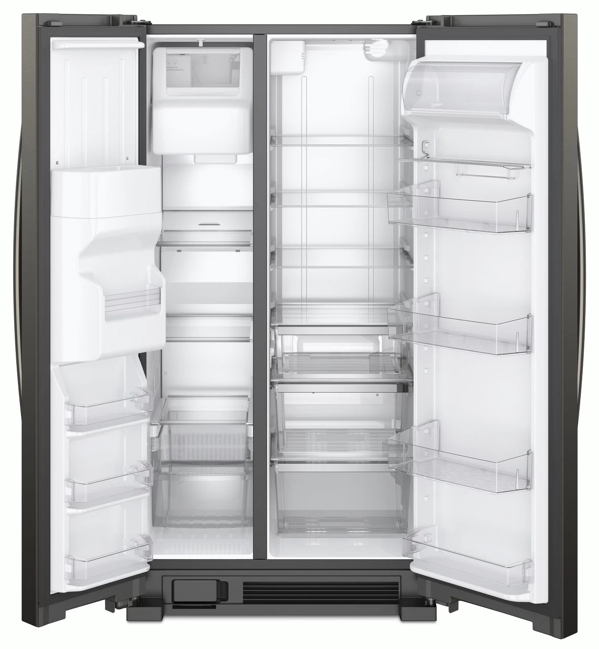 Whirlpool® 21.4 Cu. Ft. Black Stainless Side-by-Side Refrigerator 5 Whirlpool® 21.4 Cu. Ft. Black Stainless Side-by-Side Refrigerator - Image 3