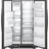Whirlpool® 24.6 Cu. Ft. Black Side-by-Side Refrigerator -Professional Kitchen Appliance Store wrs325sdhb1