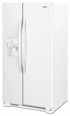 Whirlpool® 24.6 Cu. Ft. White Side-by-Side Refrigerator