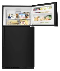 Whirlpool® 33 In. 20.5 Cu. Ft. Black Top Freezer Refrigerator 15 Whirlpool® 33 In. 20.5 Cu. Ft. Black Top Freezer Refrigerator -Professional Kitchen Appliance Store wrt311fzdb1