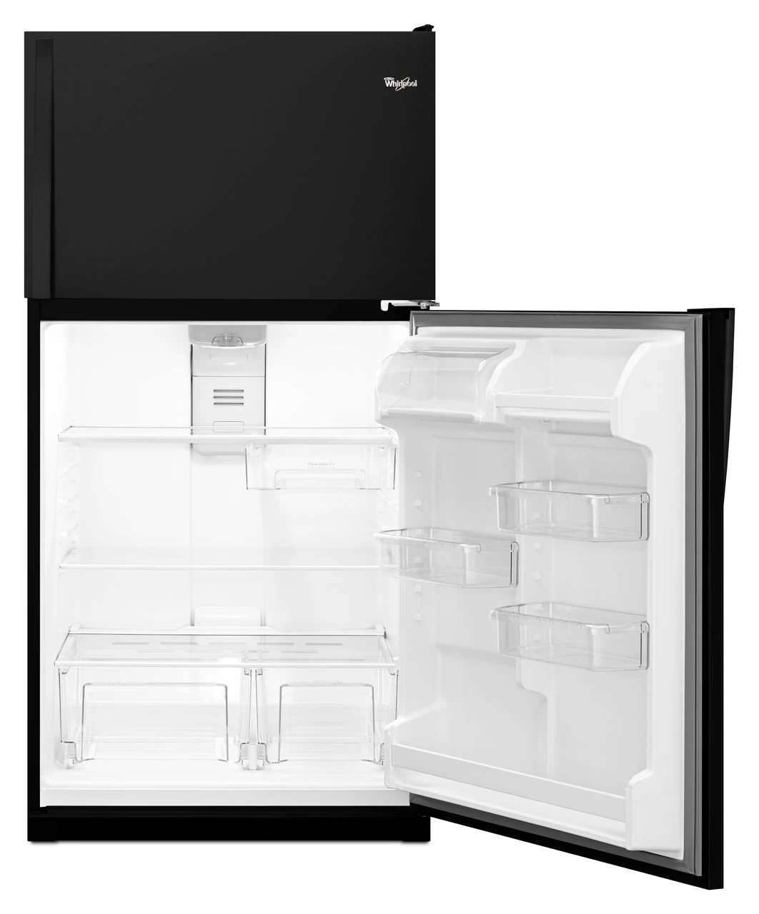 Whirlpool® 33 In. 20.5 Cu. Ft. Black Top Freezer Refrigerator 6 Whirlpool® 33 In. 20.5 Cu. Ft. Black Top Freezer Refrigerator - Image 4