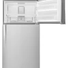 Whirlpool® 33 In. 21.3 Cu. Ft. Fingerprint Resistant Stainless Steel Top Freezer Refrigerator 2 Whirlpool® 33 In. 21.3 Cu. Ft. Fingerprint Resistant Stainless Steel Top Freezer Refrigerator -Professional Kitchen Appliance Store wrt541szdz3
