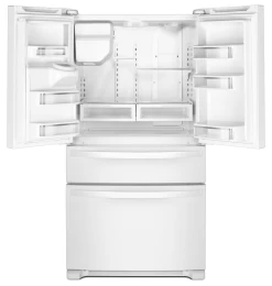 Whirlpool® 24.5 Cu. Ft. White Freestanding French Door Refrigerator 12 Whirlpool® 24.5 Cu. Ft. White Freestanding French Door Refrigerator -Professional Kitchen Appliance Store wrx735sdhw1