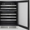 Whirlpool® 24" Stainless Steel Wine Cooler 2 Whirlpool® 24" Stainless Steel Wine Cooler -Professional Kitchen Appliance Store wuw55x24hs3