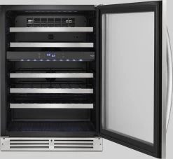 Whirlpool® 24" Stainless Steel Wine Cooler