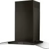 Whirlpool® 36" Black Stainless Concave Glass Wall Mount Range Hood 1 Whirlpool® 36" Black Stainless Concave Glass Wall Mount Range Hood -Professional Kitchen Appliance Store wvw51uc6hv wh1