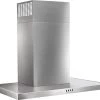 Amana® 30" Stainless Steel Wall Mount Flat Range Hood