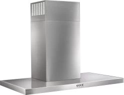 Amana® 36" Stainless Steel Wall Mount Flat Range Hood -Professional Kitchen Appliance Store wvw57uc6fs am